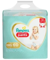 PAÑALES PAMPERS PANTS PREMIUM CARE XXGX60