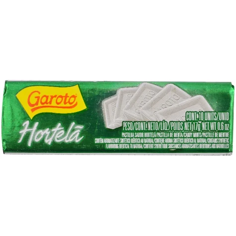 PASTILLA HORTELA 17 GRS