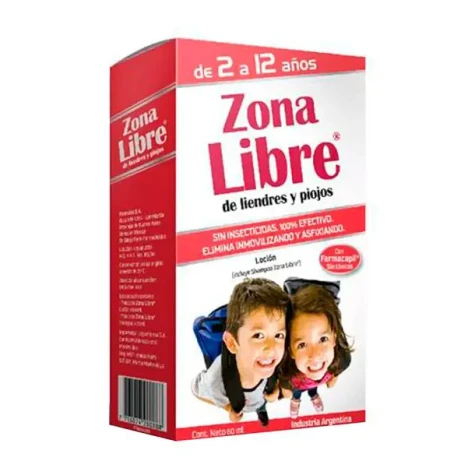 ZONA LIBRE LOCION +SHAMPOO ROJO