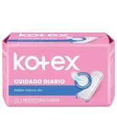 KOTEX PROTECTOR DIARIO CUIDADO DIARIO X20