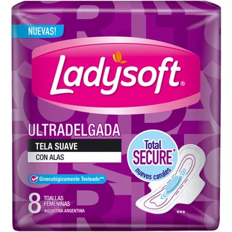 LADYOFT ULTRA DELGADA SUAVE X8