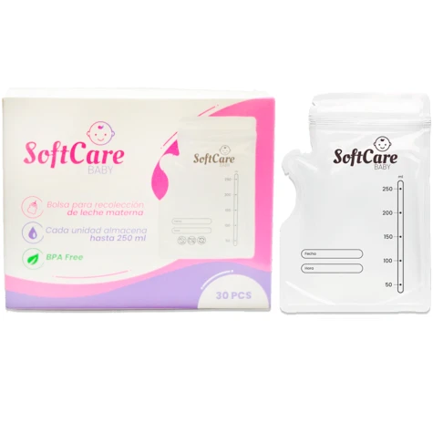 SOFTCARE BABY BOLSAS PARA LECHE MATERNA X30