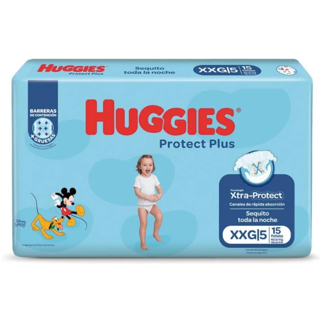 HUGGIES PROTEC PLUS XXG X15