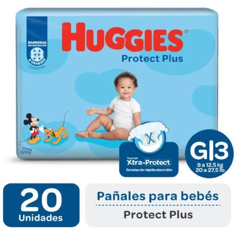 HUGGIES PROTEC PLUS GX20