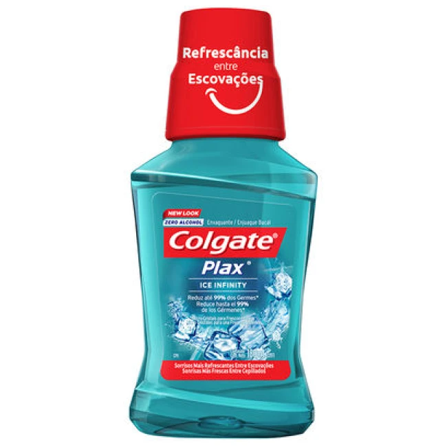 ENJUAGUE BUCAL COLGATE PLAX ICE INF.180 ML.