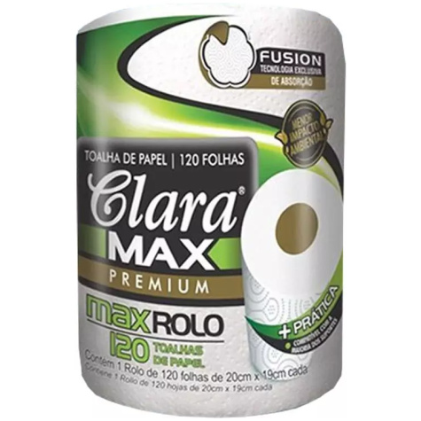 ROLLO DE COCINA CLARAMAX 120 HOJA
