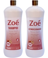 ZOE PACK SHAMPOO+ACO ALMENDRAS Y AENA 980ML