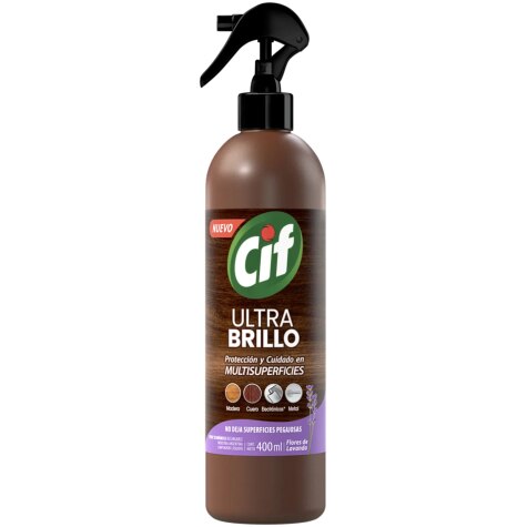 CIF ULTRA BRILLO LAVANDA GATILLO 400ML